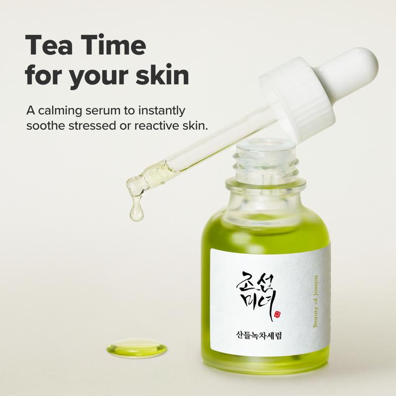 Green Tea + Panthenol Calming Serum