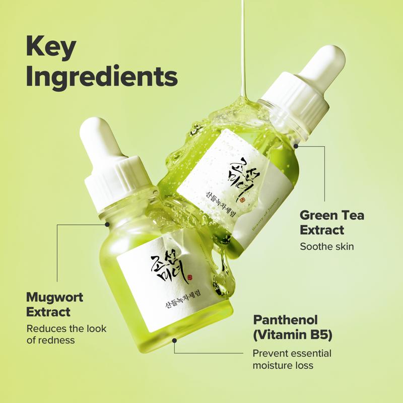 Green Tea + Panthenol Calming Serum
